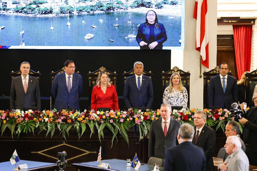Você está visualizando atualmente Presidente da ALBA destaca importância da integração entre os Poderes no Consepre