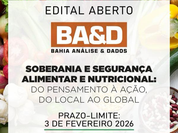 Revista Bahia Análise & Dados abre chamada para artigos