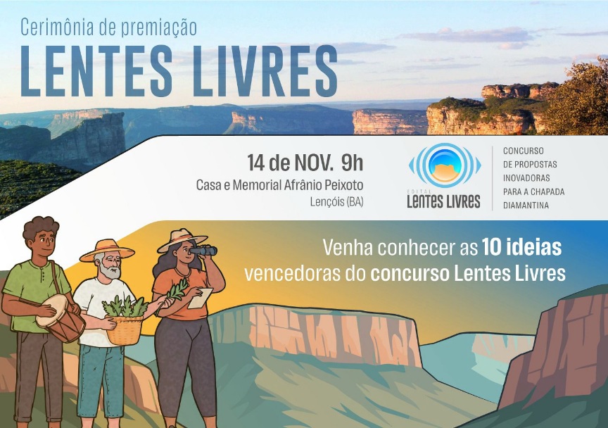 Governo premia ideias inovadoras para o desenvolvimento sustentável da Chapada