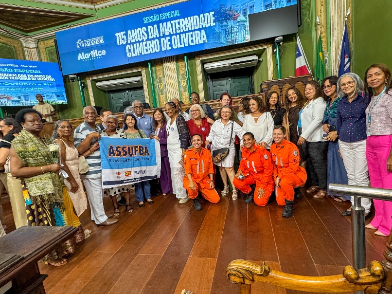 Emoção nas comemorações pelos 115 anos da Maternidade Climério de Oliveira