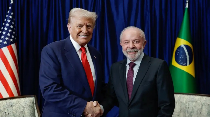 Lula se reúne com Trump na Malásia e discute relações entre Brasil-EUA