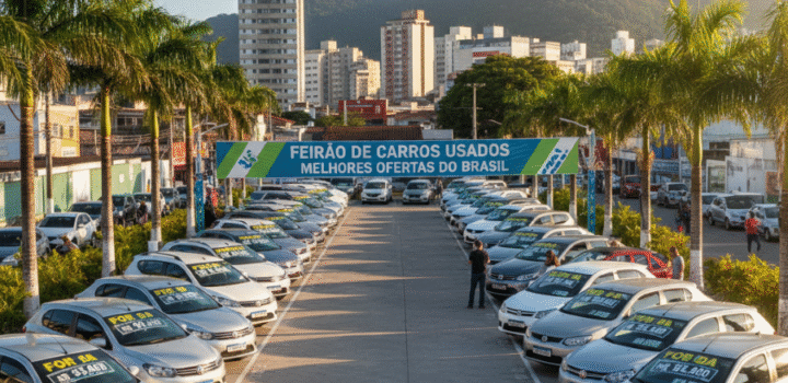 Mercado de carros usados da Bahia apresenta desvalorização em outubro, aponta Índice Webmotors