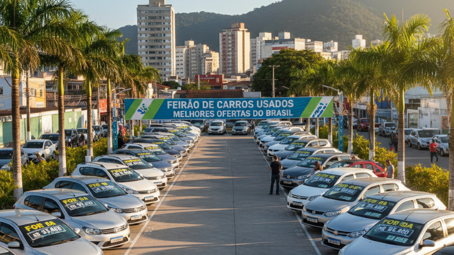 Mercado de carros usados da Bahia apresenta desvalorização em outubro, aponta Índice Webmotors