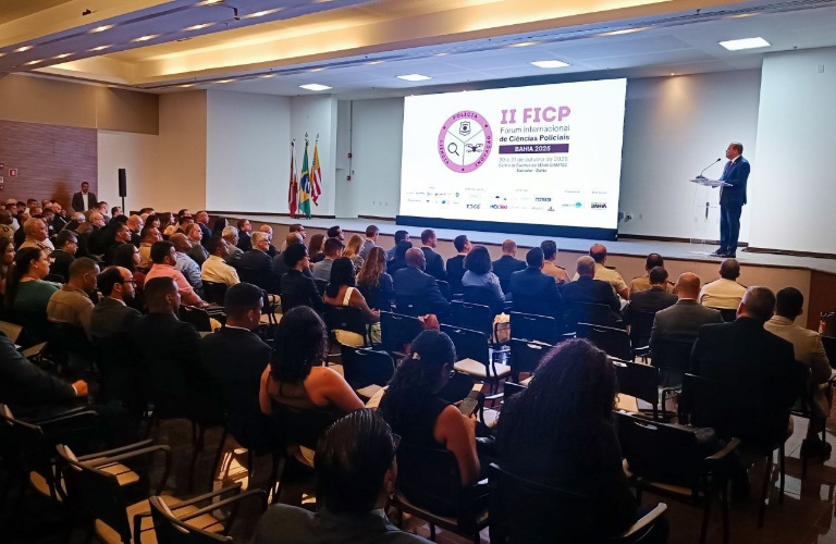 Vice-governador Geraldo Júnior comemora sucesso do II Fórum Internacional de Ciências Policiais