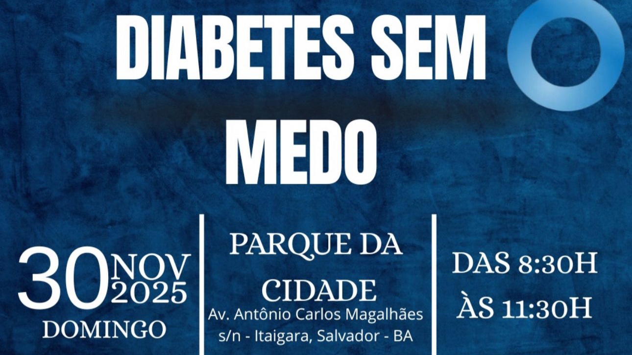 Adib promove Diabetes sem Medo neste domingo no Parque da Cidade
