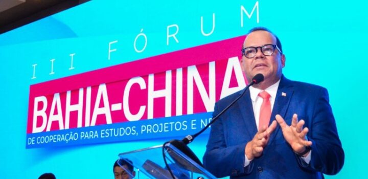 Vice-governador destaca avanços da parceria entre Bahia e China