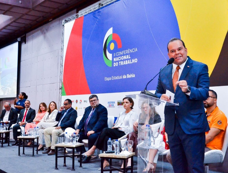 Bahia realiza II Conferência Nacional do Trabalho com participação de Geraldo Júnior