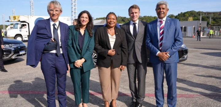 Jerônimo Rodrigues recebe presidente francês Emmanuel Macron em Salvador