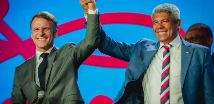 Croissant com vatapá: a química entre Macron e Jerônimo