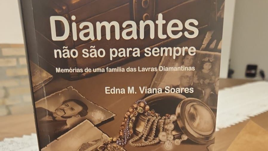 Livro revela segredos de família e histórias das Lavras Diamantinas