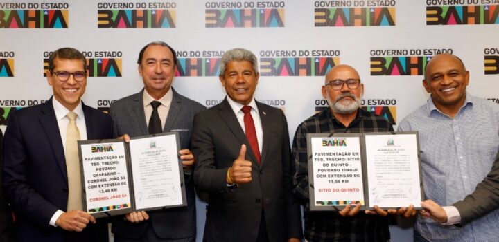 Governo autoriza licitação para pavimentação de 24 quilômetros da BA-084