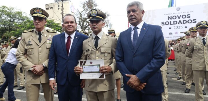 Bahia forma 1.865 novos soldados para reforçar a segurança pública