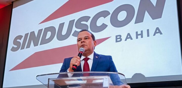 Vice-governador reforça compromisso com o fortalecimento da Construção Civil em posse da nova diretoria do Sinduscon-BA