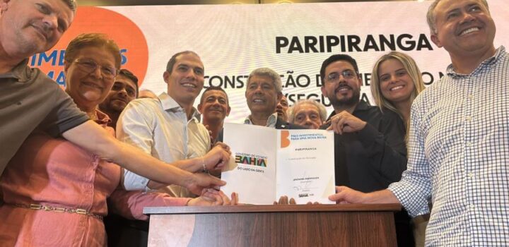 Governo firma convênios para obras em 130 municípios baianos; valor se aproxima de R$ 1 bilhão