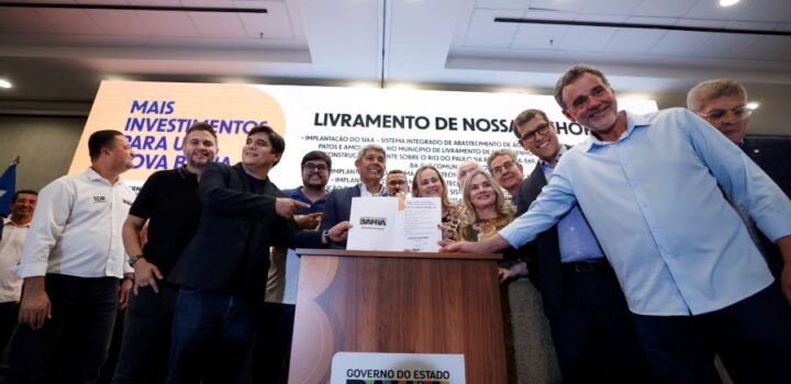 Governo do Estado autoriza novas obras de abastecimento e saneamento para oito municípios baianos