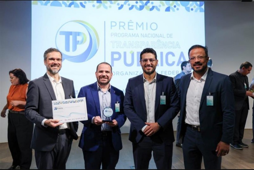 CAIXA recebe Prêmio Nacional de Transparência Pública do TCU