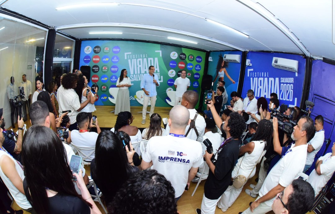 Bruno Reis apresenta balanço do Festival Virada Salvador em coletiva