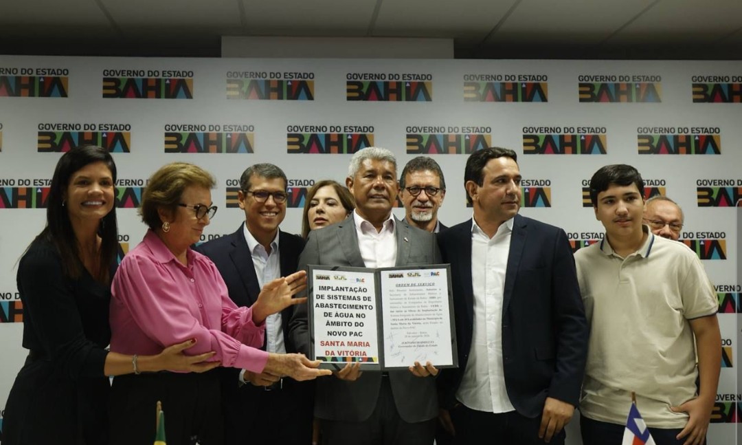 Governo da Bahia amplia investimentos em água e beneficia cidades do interior