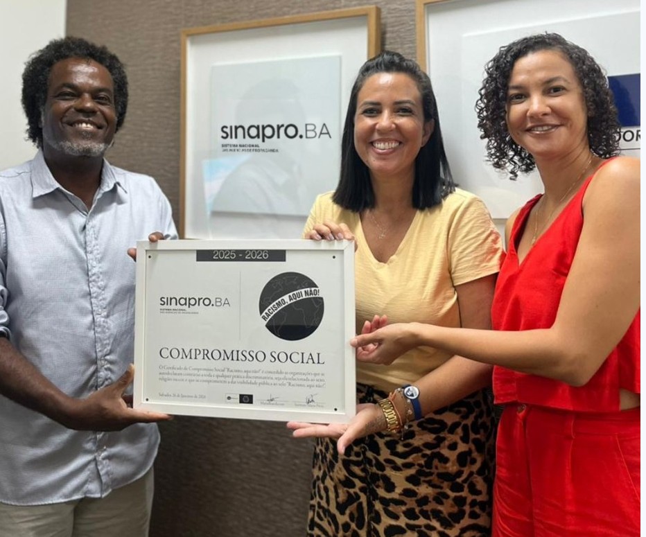 Sinapro-Bahia adere ao selo “Racismo, Aqui Não!”