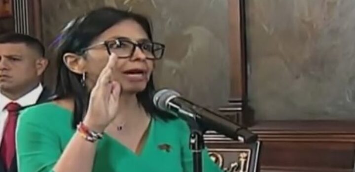 Delcy Rodríguez assume como presidente interina da Venezuela