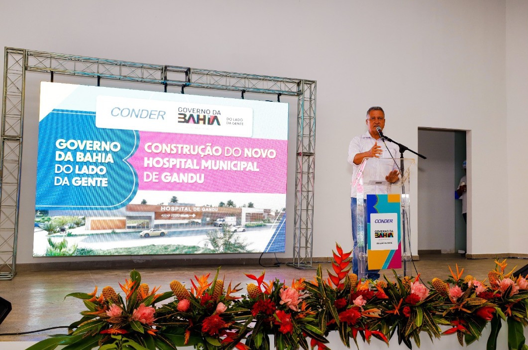 Novo hospital consolida Gandu como polo regional de saúde no Sul da Bahia