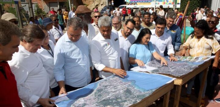 Jerônimo Rodrigues e Rui Costa autorizam obras do Novo PAC com investimento superior a R$ 27 milhões em contenções de encostas em Salvador