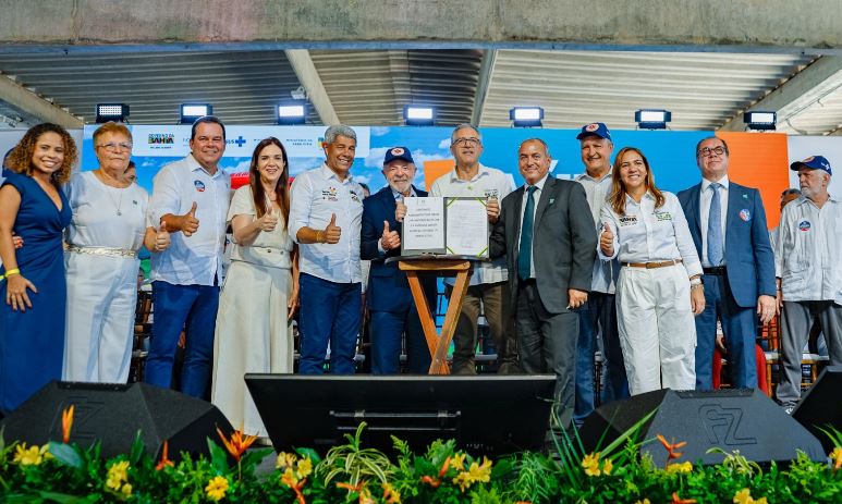 Geraldinho exalta presença de Lula na Bahia e destaca mais de R$ 345 milhões do PAC Saúde