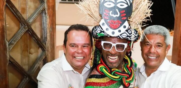 Geraldinho acompanha saída do Olodum e destaca investimentos no Carnaval do Pelourinho