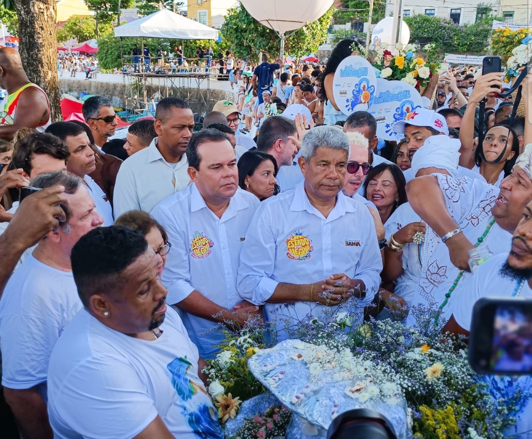 Vice-governador Geraldo Júnior destaca festa de Iemanjá como exemplo de organização, fé, cultura e segurança na Bahia