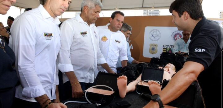 Bahia fortalece forças de segurança com entrega de 112 viaturas, armamentos e novos equipamentos