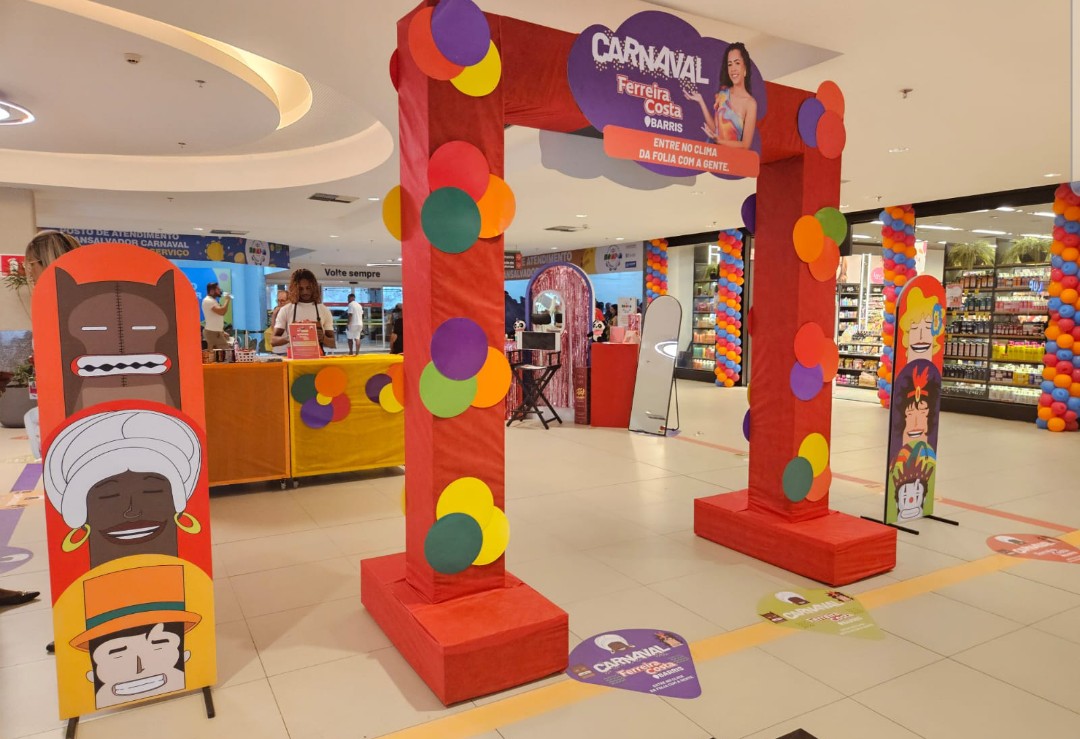 Beleza express e customização de abadá na Ferreira Costa – Lojas entram no clima da folia e disponibilizam estacionamento para foliões