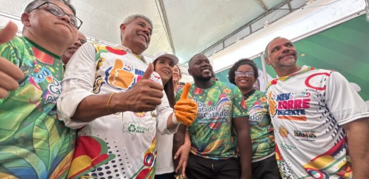Governo da Bahia realiza maior ação de reciclagem da história do Carnaval, com 182 toneladas de resíduos coletados