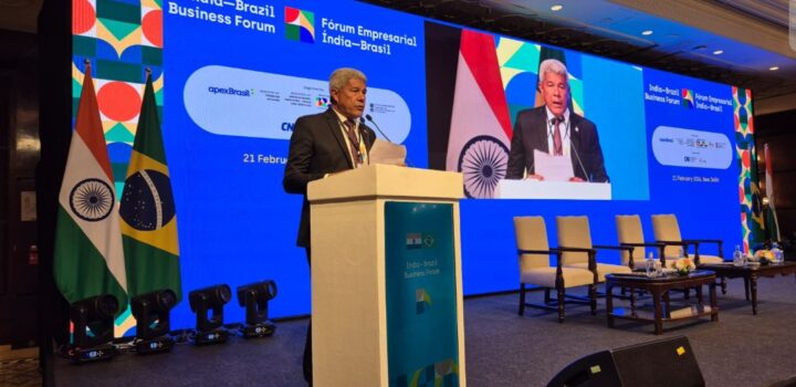 Jerônimo Rodrigues apresenta potencial da Bahia para empresários e autoridades no Fórum Índia-Brasil