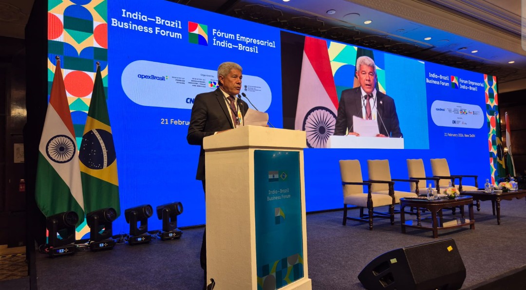 Jerônimo Rodrigues apresenta potencial da Bahia para empresários e autoridades no Fórum Índia-Brasil