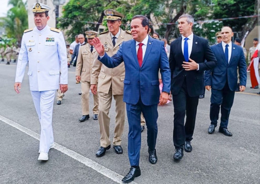 Vice-governador Geraldinho destaca importância histórica da PMBA na celebração dos seus 201 anos