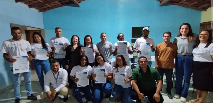 A PAE realiza nova entrega de certificados do programa PAE Capacita