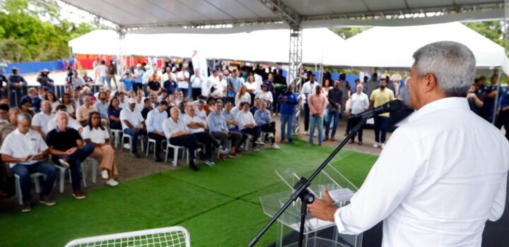 Com presença do governador, City Football Gruop inicia obras no maior CT da América Latina