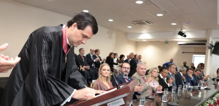 Pedro Maia toma posse para segundo mandato e projeta “Ministério Público do futuro”