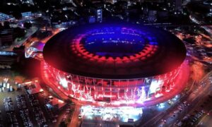 Leia mais sobre o artigo Casa de Apostas Arena Fonte Nova apresenta show de iluminação para a partida entre Bahia e Fluminense