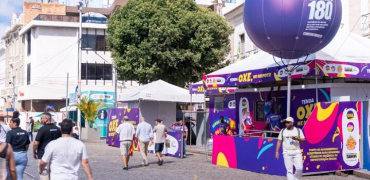 SPM amplia acolhimento a mulheres no Carnaval com a Tenda “Oxe, Me Respeite!”