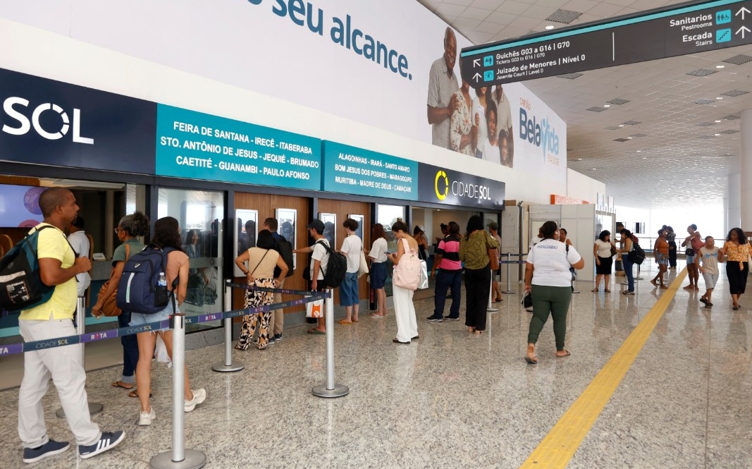 Nova Rodoviária da Bahia registra operação organizada e alto fluxo de passageiros nos primeiros 15 dias