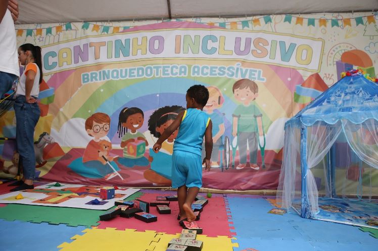 Camarote Acessível e Inclusivo da Prefeitura conta com espaço sensorial e primeira brinquedoteca PCD do país