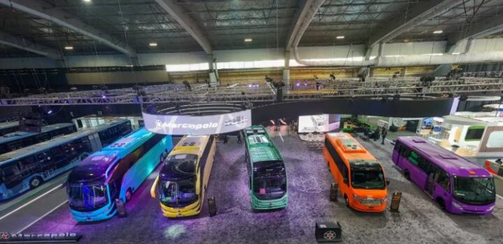 MARCOPOLO expõe no México portfólio dedicado à mobilidade sustentável