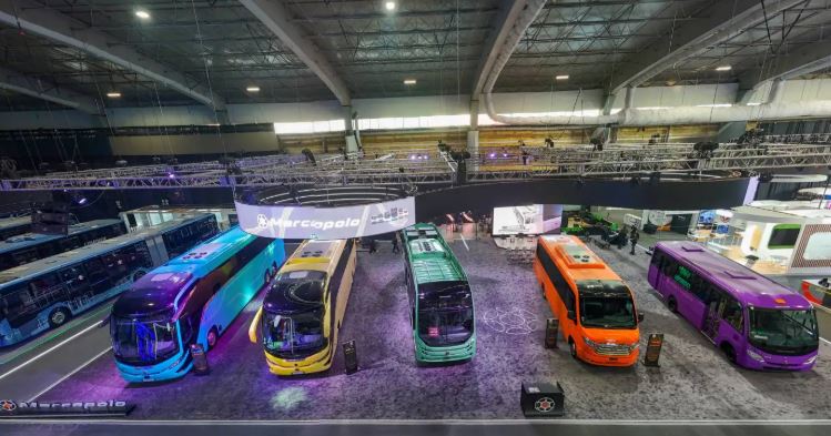 MARCOPOLO expõe no México portfólio dedicado à mobilidade sustentável