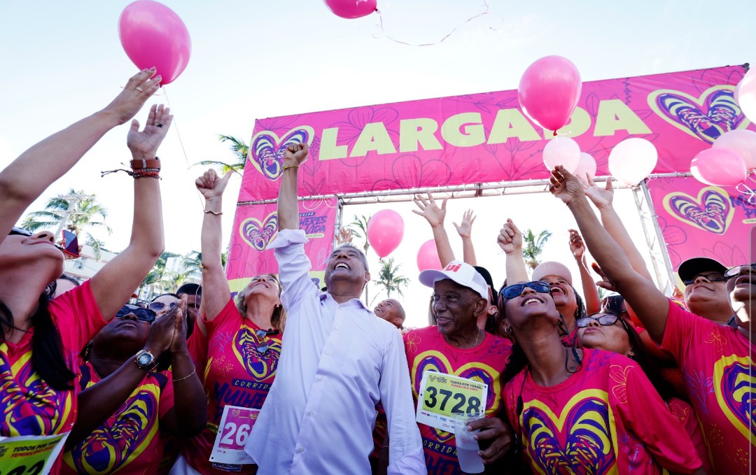 Corrida Mulheres pela Vida mobiliza milhares em Salvador no Dia Internacional das Mulheres