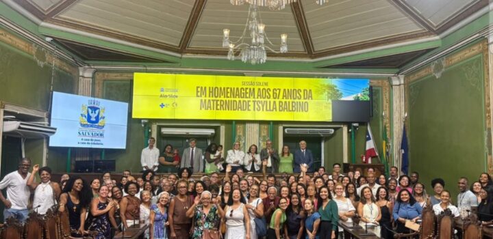 A Maternidade Tsylla Balbino foi homenageada em sessão solene da Câmara