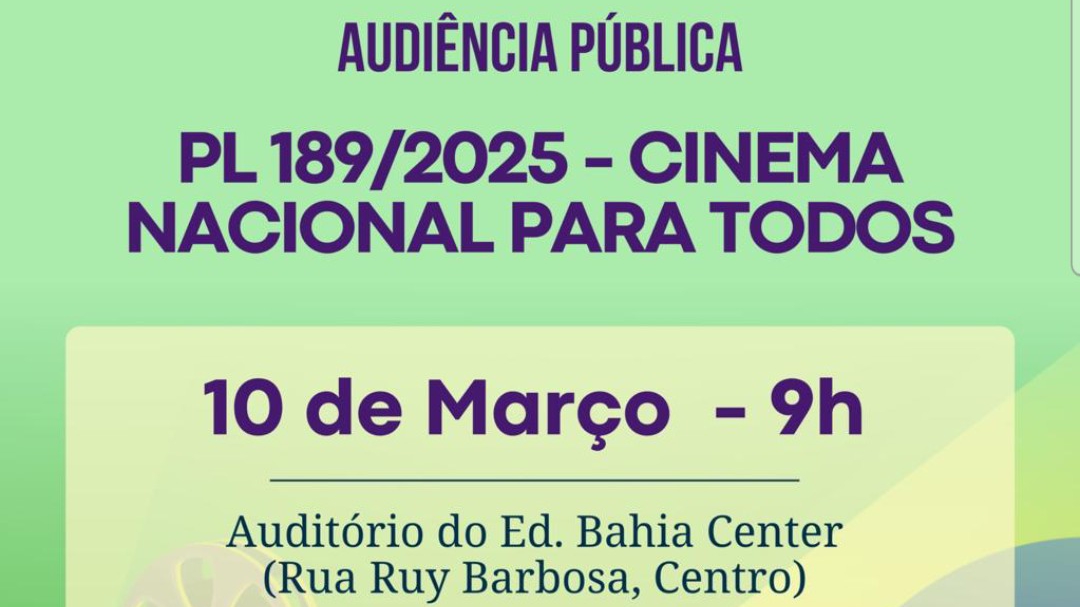 Aladilce debate PL “Cinema Nacional para Todos”