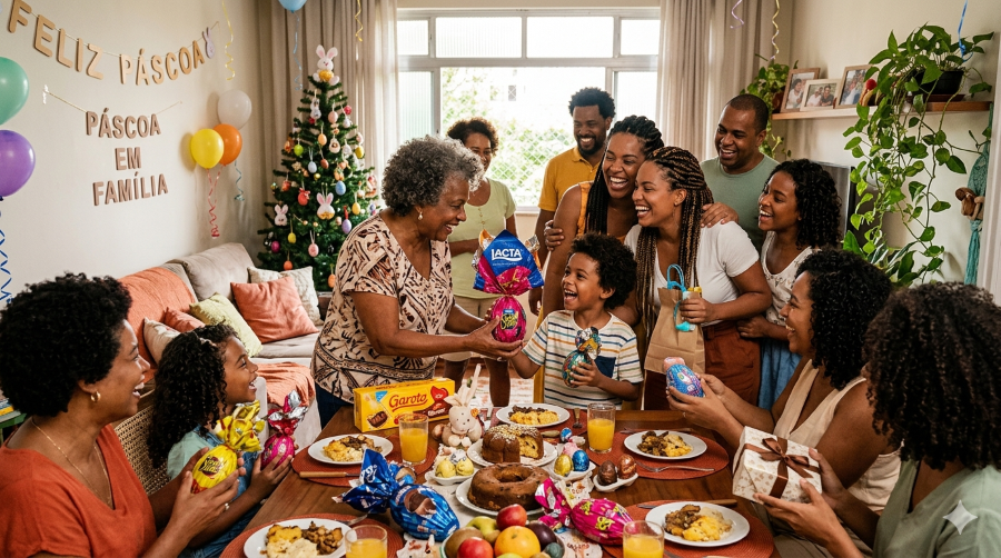 35% dos consumidores devem participar de “amigo-secreto” na Páscoa, aponta CNDL/SPC Brasil