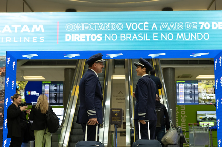 LATAM completa 51 anos de Congonhas como companhia aérea mais longeva em operação no aeroporto