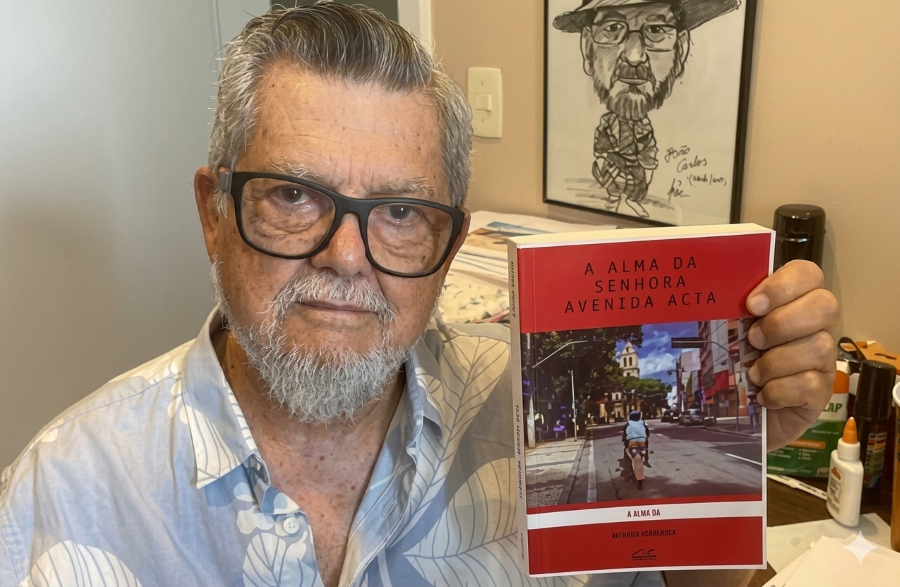 Câmara lança livro “A Alma da Senhora Avenida Sete”, do jornalista Tasso Franco